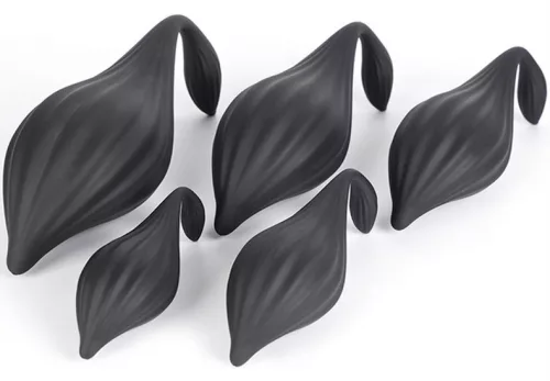 Bulby – prémium szilikon anális dugó L, 17x8 cm, fekete