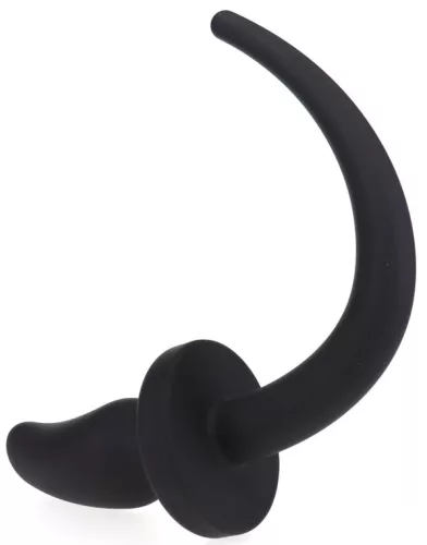 Curvy Dog Plug Tail – prémium anális játék, 7x3cm, farokkal