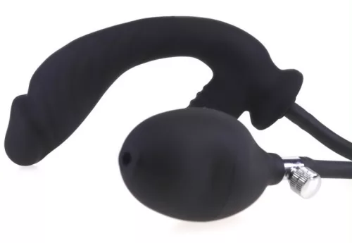 Infladick – felfújható és vibráló anális dugó 14x3.5cm