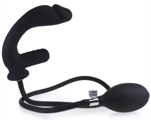 Infladick – felfújható és vibráló anális dugó 14x3.5cm