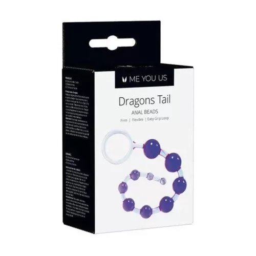 Me You Us Dragonz Tail análgyöngyök lila