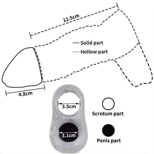 Monster Extend – 15 cm hosszú péniszköpeny