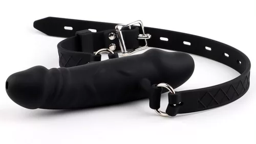 Dildo Gag – 10 cm-es orális játék a felfedezéshez