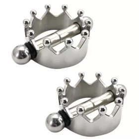 Crown – fém mellbimbó klipsz, érzéki feszültséghez