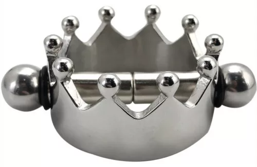 Crown – fém mellbimbó klipsz, érzéki feszültséghez
