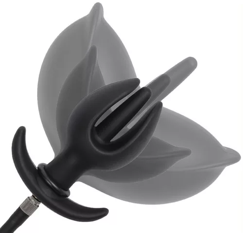 Prémium felfújható anális dugó – Lotus 8 x 4.5 cm