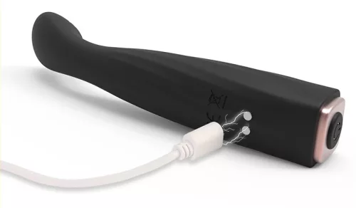 G-pont izgató – prémium ujjstimuláló vibrátor fekete