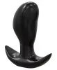 Frijo L – prémium fekete anális dugó 15 x 7 cm