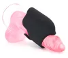 Vibráló maszturbáló hüvely – WAND STARTER, 7 cm