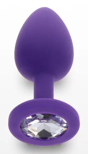 Bijou Diamond Plug - prémium anális kényeztető, lila