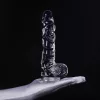 Dildick átlátszó prémium dildó - 17 x 4.5 cm