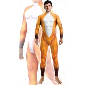 Fox Cosplay – stylisches orangefarbenes Kostüm