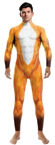 Fox Cosplay – stylisches orangefarbenes Kostüm