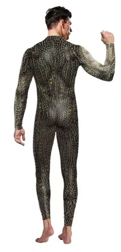 Green Snake – Premium-Cosplay-Reptilienoverall