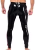 Xrub Latex Nadrág – fekete-piros elöl-hátul cipzárral