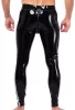 Xrub – latex nadrág elöl/hátul zipzárral, fekete-fehér