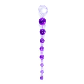 Jelly Anal 10 gyöngyös dugó lila