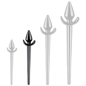   Plug Tail ZooTail M – érzéki fekete farok (8 x 4 cm, 22 cm)