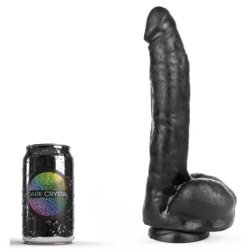 Fausto Dark Crystal – prémium üvegdildó 20 cm hosszú