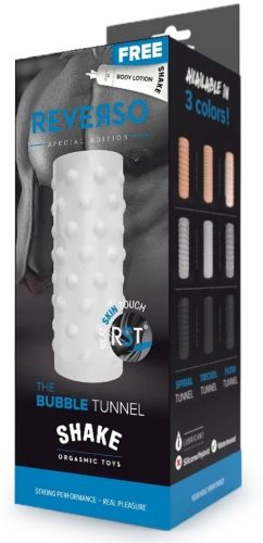 Shake Reverso – sinnlicher Masturbator in Weiß