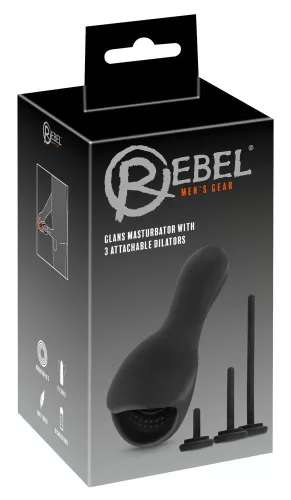 Glans Vibe Rebel – csúcskategóriás férfi maszturbátor