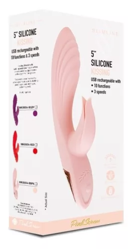 Vibro Rabbit Twist – Premium-Vibrator, sinnlicher Twist in Pink