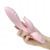 Vibro Rabbit Twist – Premium-Vibrator, sinnlicher Twist in Pink