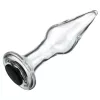 Holglass üveg anál plug – 10.5 x 3.6 cm intim kényeztetéshez