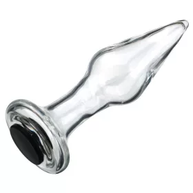   Holglass üveg anál plug – 10.5 x 3.6 cm intim kényeztetéshez