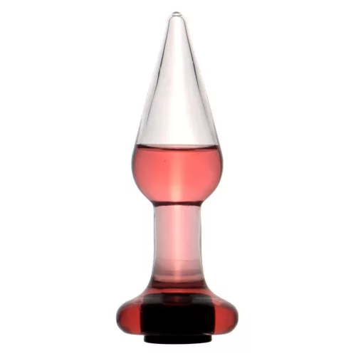 Holglass üveg anál plug – 10.5 x 3.6 cm intim kényeztetéshez