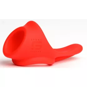  Ballstretcher Silicone Tailslide – prémium szilikon herefeszítő piros