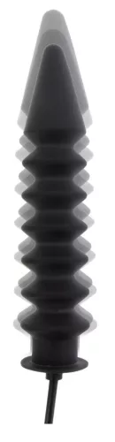 Expert Ráncos Felfújható Dildó – 28 x 6 cm, Fekete