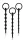 Knot-Knot 3 db-os készlet – 12 cm hosszú, 7-12 mm átmérőjű rudak