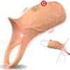 Extivibe – vibráló maszturbáló hüvely 9 x 4,5 cm