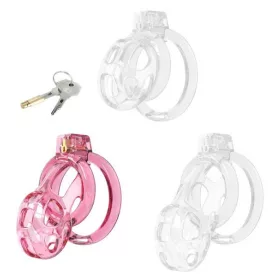   Cage de Chasteté Lock Cobra M – prémium rózsaszín chastity ketrec