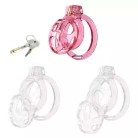   Cage de Chasteté Lock Cobra S – prémium rózsaszín jelmez 6x3.6cm
