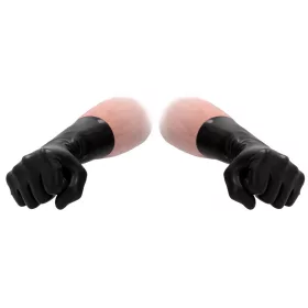 Fist It – prémium fekete latexfelanitó kesztyűk
