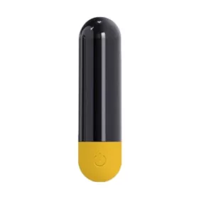   Mini-Vibro Gunbullet – prémium vibráló masszírozó sárgában