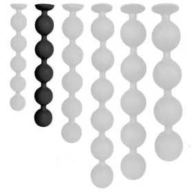   Bulby Butt Balls M – prémium análgolyók 30 cm hosszú, fekete