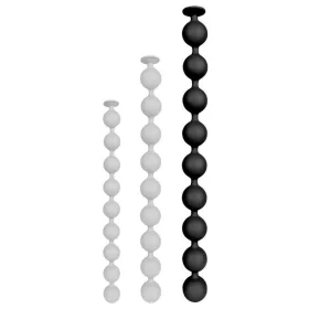 Nocty Balls L – prémium fekete intim golyók 65 cm-en