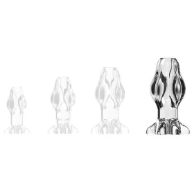 Starass Plug Tunnel XL – áttetsző anál dugó 12 x 7 cm