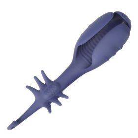   Masturbateur double Vibrátor dupla rezgő mustaches mintázattal