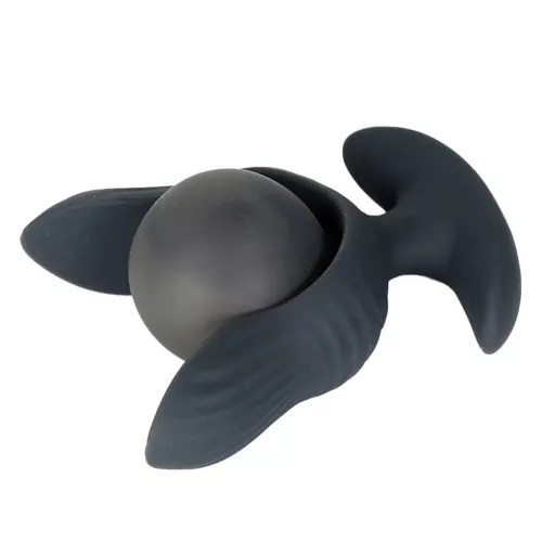 Hinfus – vibráló felfújható anális dugó 9 x 4 cm
