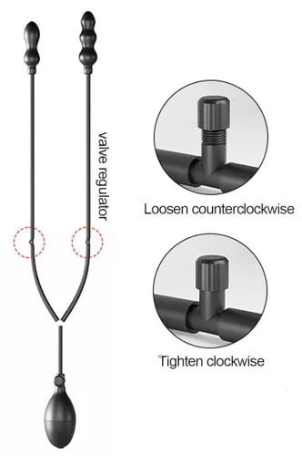 Dualass felfújható dupla dugó 7,5x2,5 cm