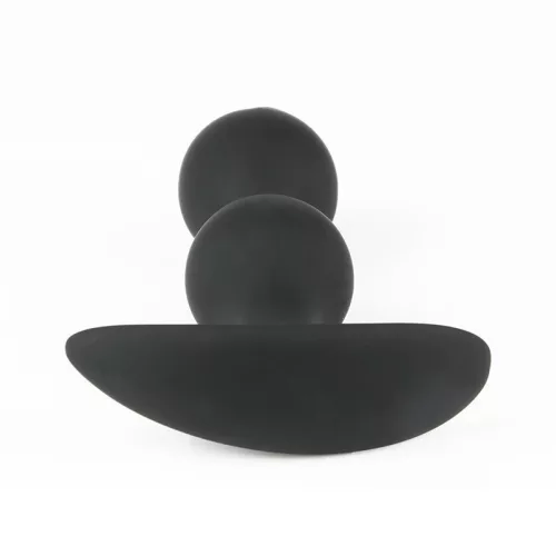Votny Anál plug Mozgó golyókkal 11 cm 3,5 cm szilikon