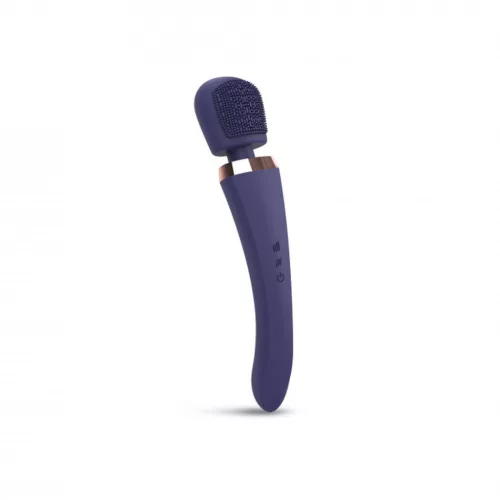 Brush Crush Wand masszírozó 20 rezgésmód, 8 intenzitás 25,4 cm indigókék