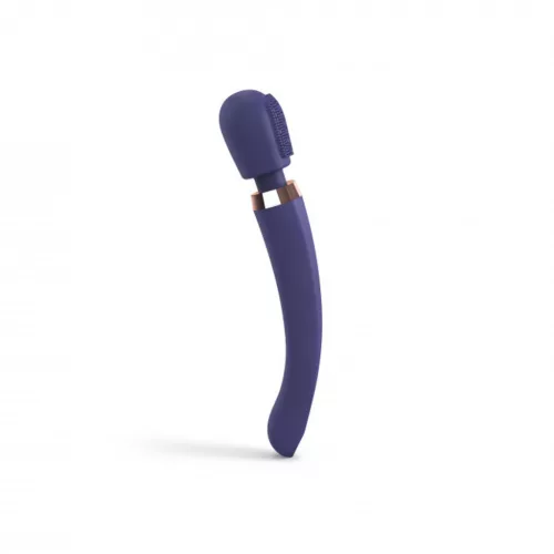 Brush Crush Wand masszírozó 20 rezgésmód, 8 intenzitás 25,4 cm indigókék