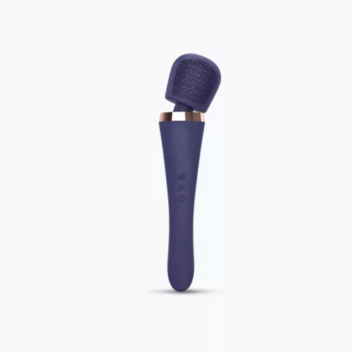 Brush Crush Wand masszírozó 20 rezgésmód, 8 intenzitás 25,4 cm indigókék