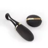 Marc Dorcel Vibrációs tojás G-pont és csikló stimuláló, hangvezérlés 12,5 cm fekete-arany