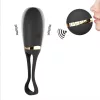 Marc Dorcel Vibrációs tojás G-pont és csikló stimuláló, hangvezérlés 12,5 cm fekete-arany
